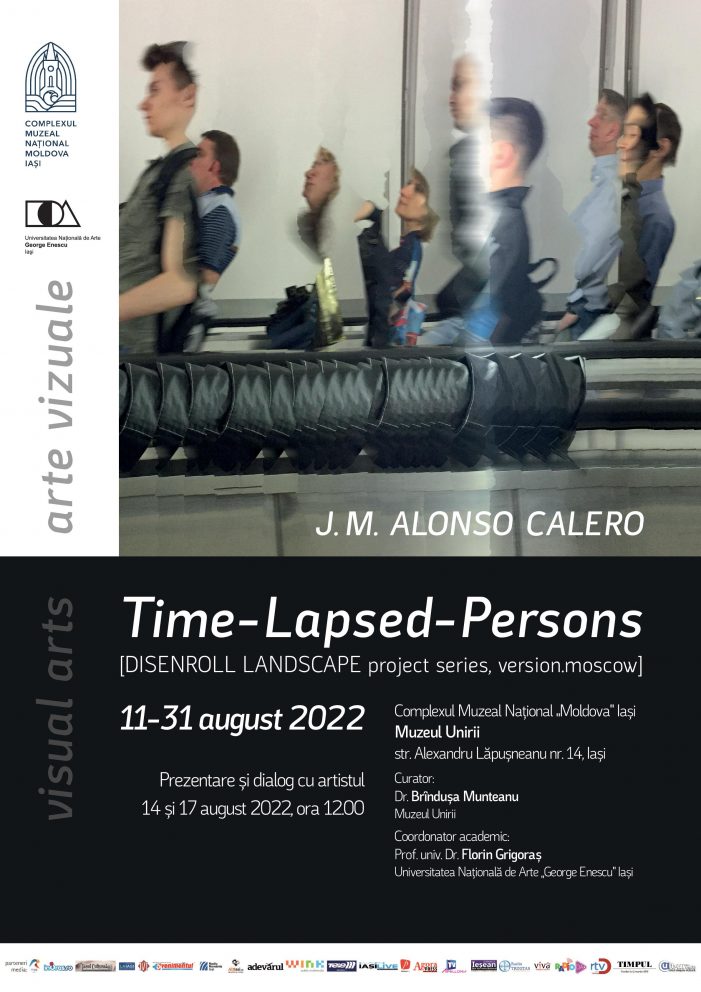 Expoziţie de arte vizuale J. M. Alonso-Calero: „Time – Lapsed – Persons” la Muzeul Unirii