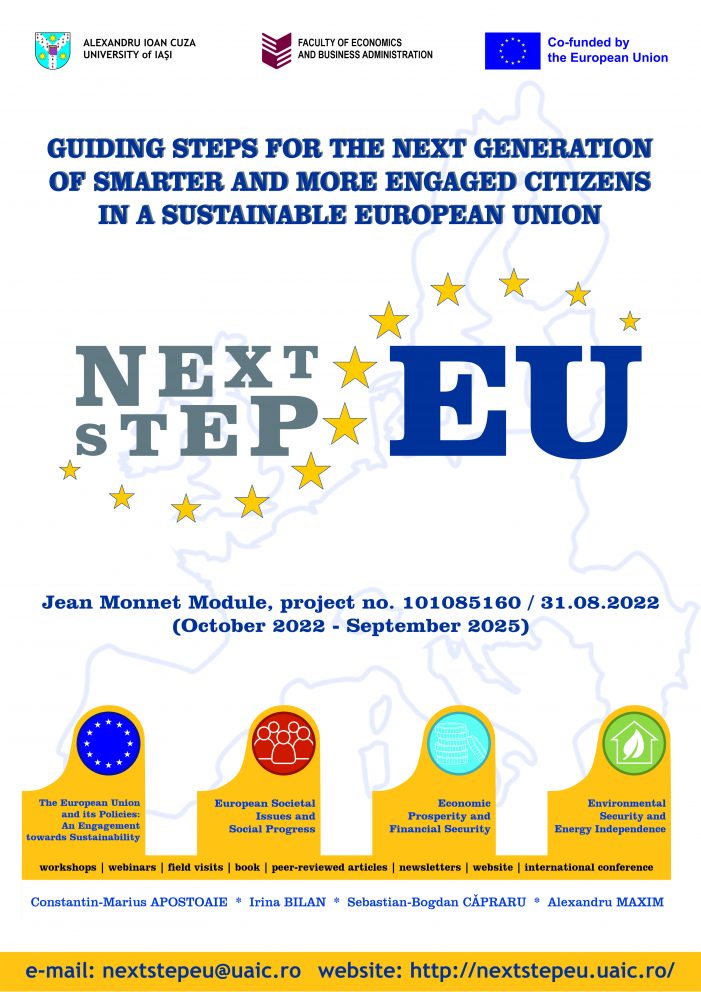 Lansarea proiectului Jean Monnet Module NextStepEU