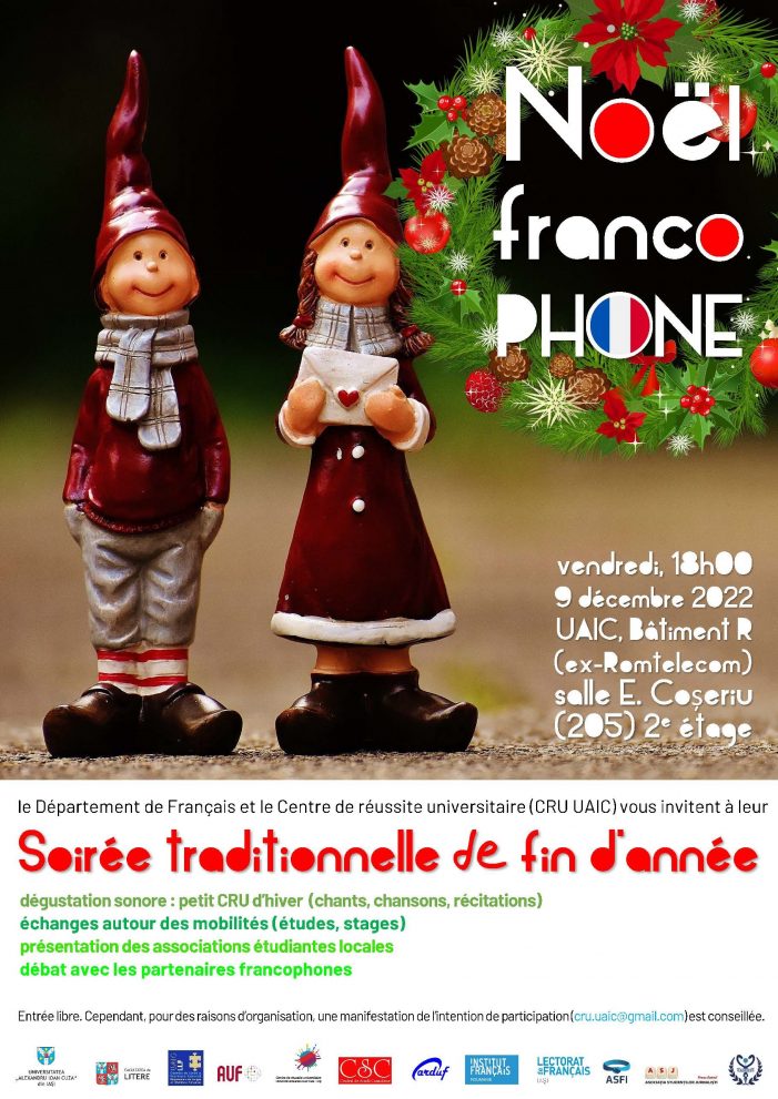 Crăciun francoFON UAIC 2022