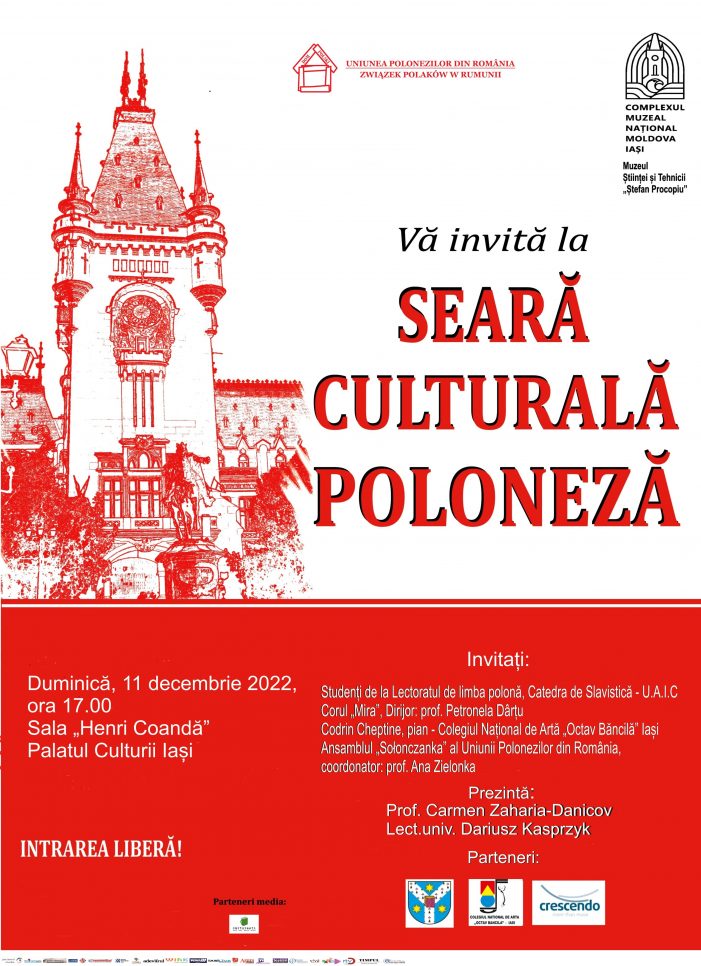 Seara culturală poloneză la Palatul Culturii