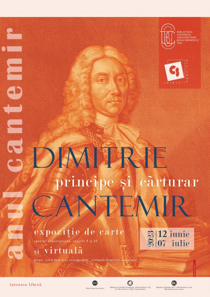 Evenimentul „Dimitrie Cantemir– 350”, organizat de Biblioteca Centrală Universitară „Mihai Eminescu” din Iași