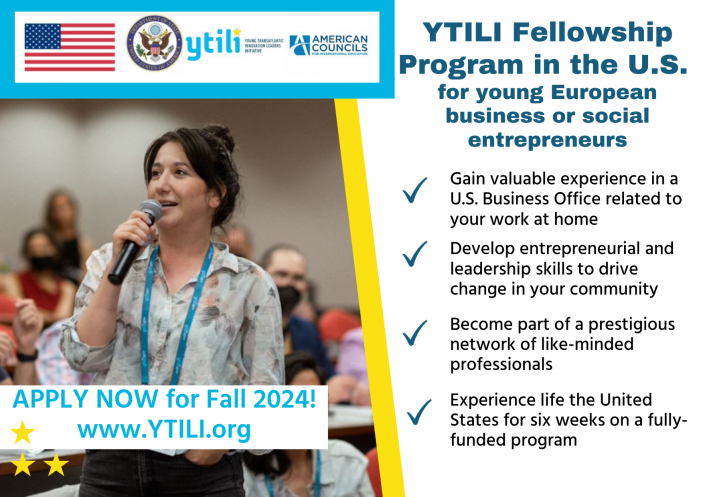 Programul „The Young Transatlantic Innovation Leaders Initiative” pentru tinerii profesioniști