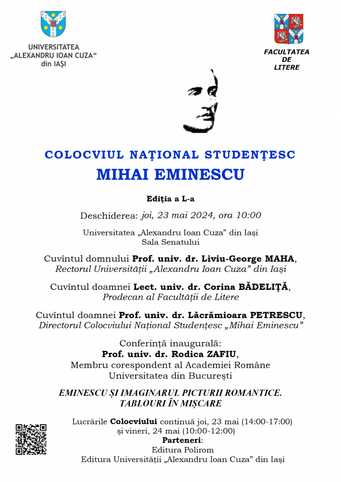 Colocviul Naţional Studenţesc „Mihai Eminescu” la UAIC