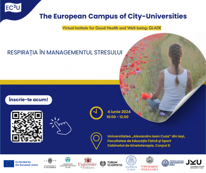 Workshop pentru studenți: „Respirația în managementul stresului”
