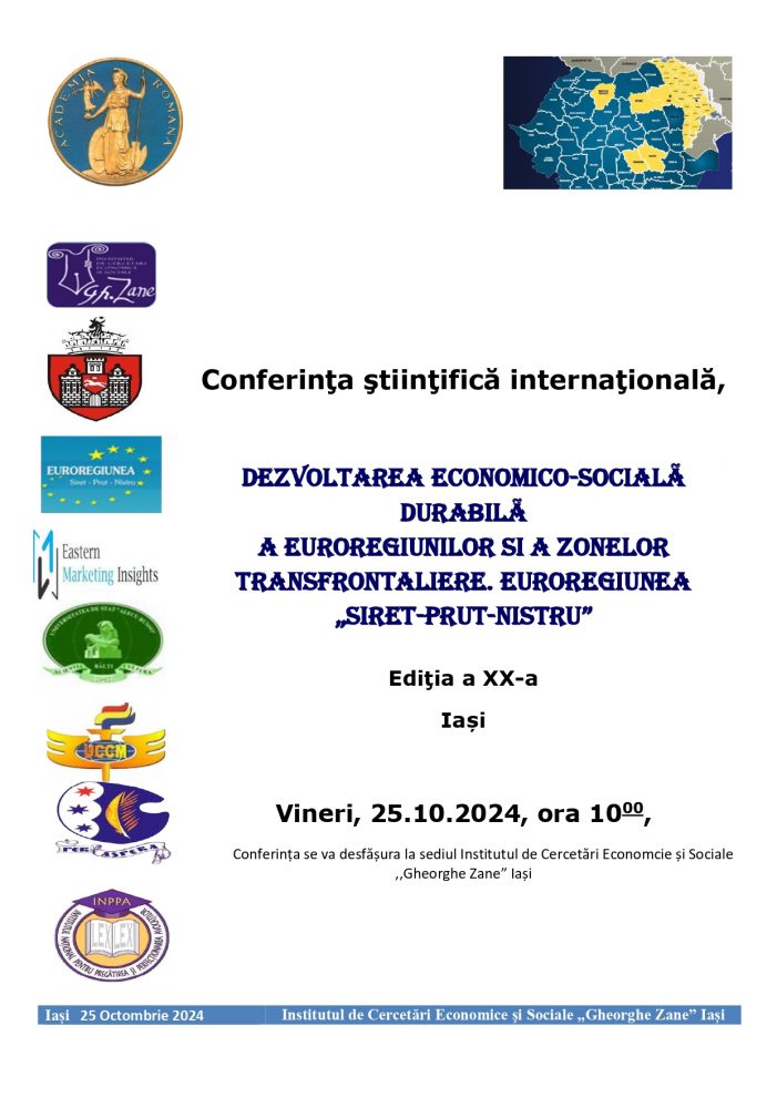 Conferința internațională „Dezvoltarea Economico-Socială Durabilă a Euroregiunilor și a Zonelor Transfrontaliere”