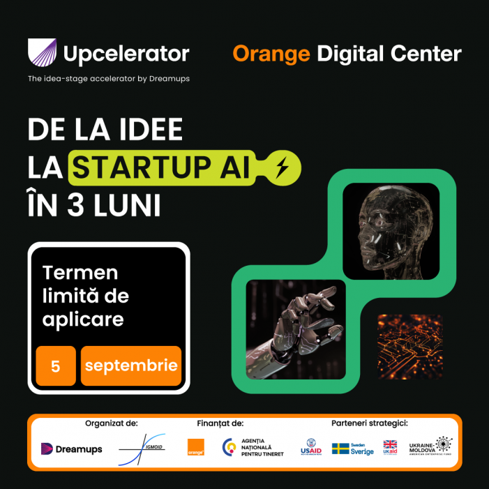 Programul Upcelerator – Transformă ideea ta de afacere tech în realitate!