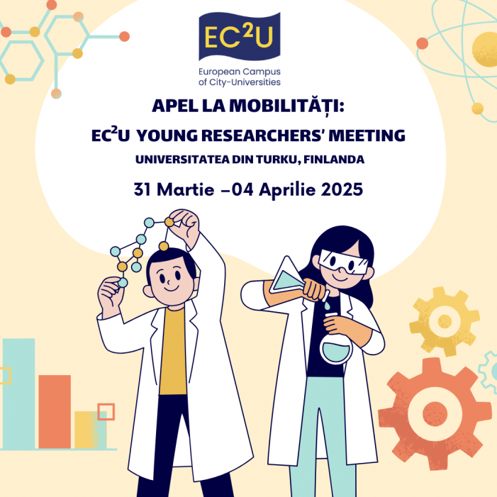 Apel la mobilități pentru doctoranzii UAIC: EC2U Young Researchers’ Meeting