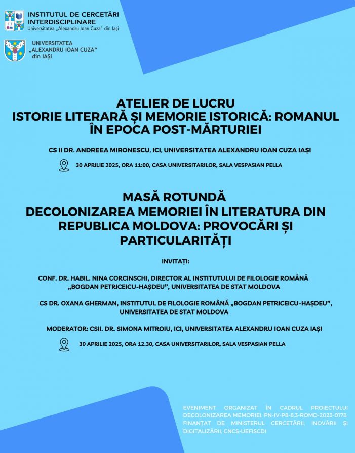 Istorie literară și memorie istorică: romanul în epoca post-mărturiei
