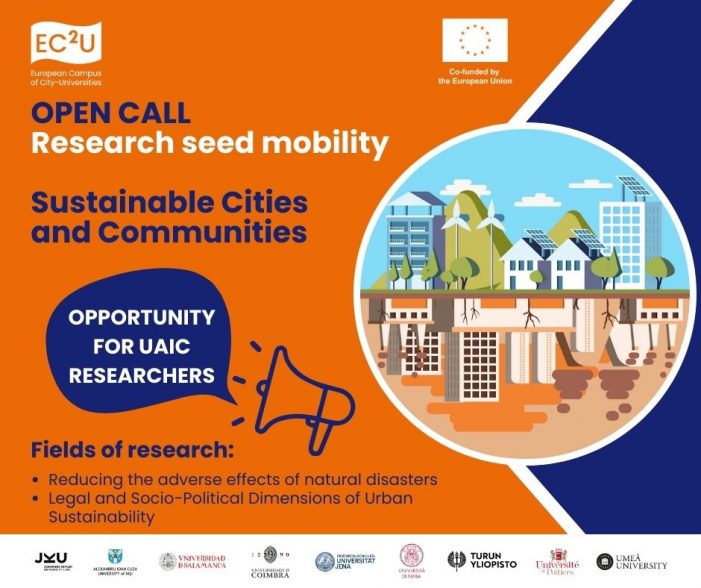 Program de mobilități pentru inițierea de activități comune de cercetare în domeniul „Orașe și Comunități Durabile”