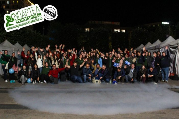 3500 de participanți la Noaptea Cercetătorilor, ediția a 13-a