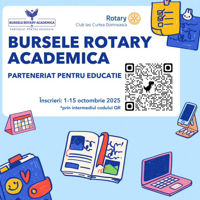 Înscrieri pentru programul de burse Rotary ACADEMICA