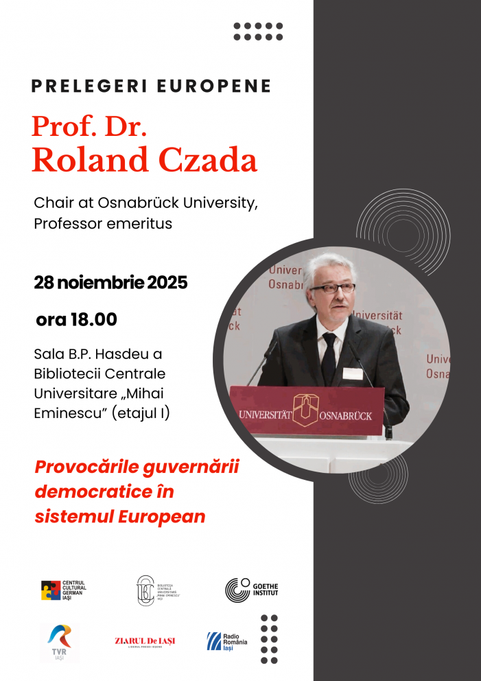 Prelegere: Provocările guvernării democratice în sistemul european