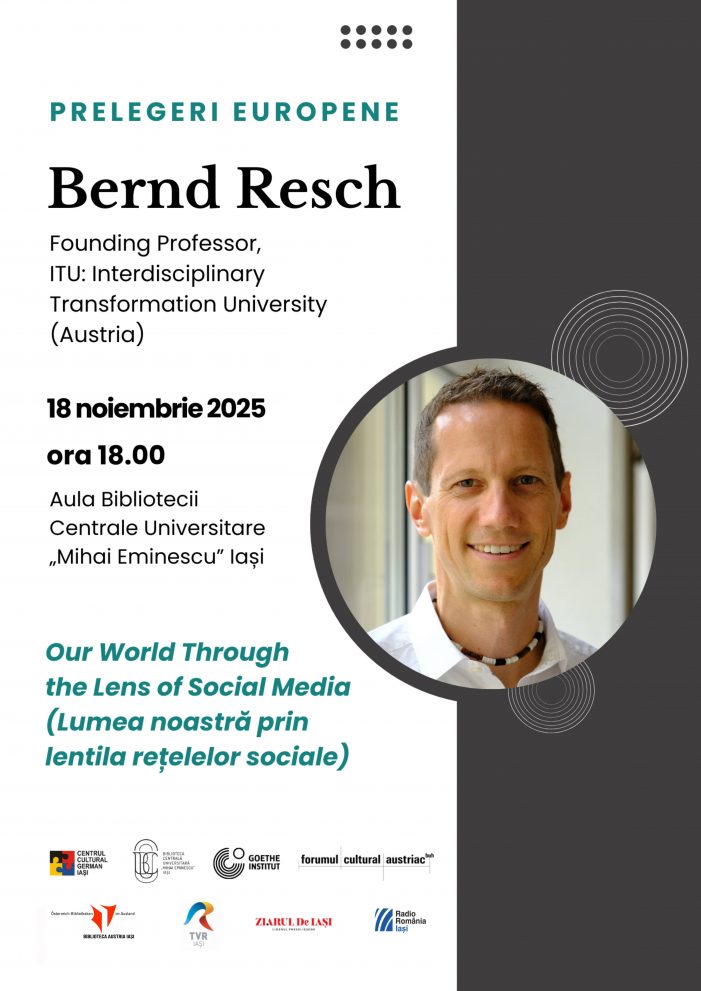 Prelegere: Lumea noastră prin lentila rețelelor sociale