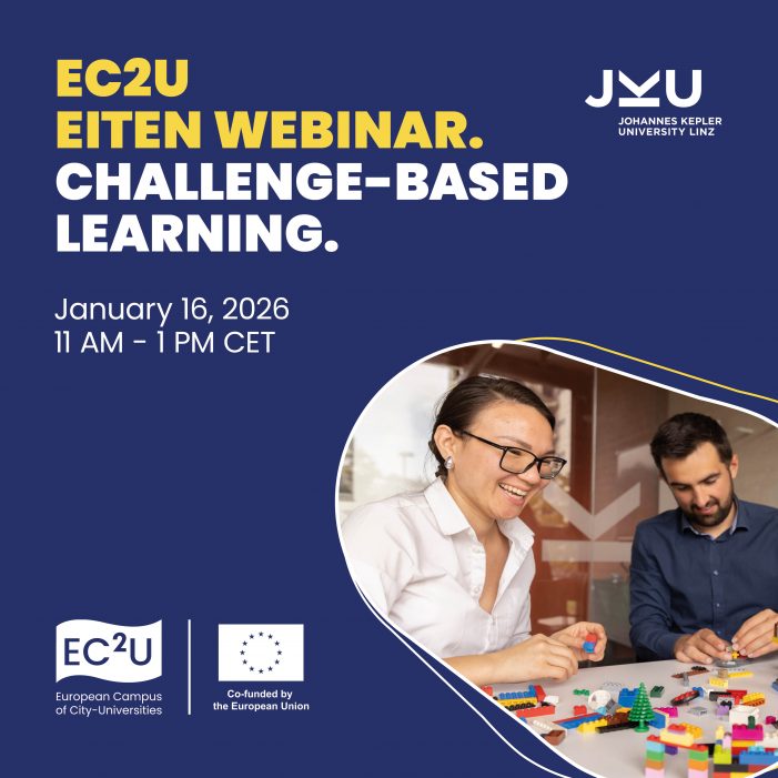 Webinar EC2U pentru studenți: Challenge‑Based Learning