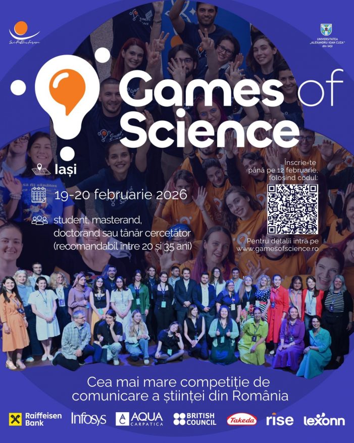 Masterand al Facultății de Fizică din cadrul UAIC – unul dintre câștigătorii ediției locale Games of Science