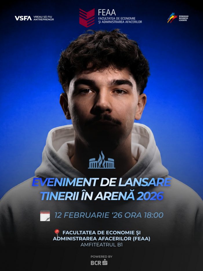 Eveniment de lansare – Tinerii în Arenă 2026