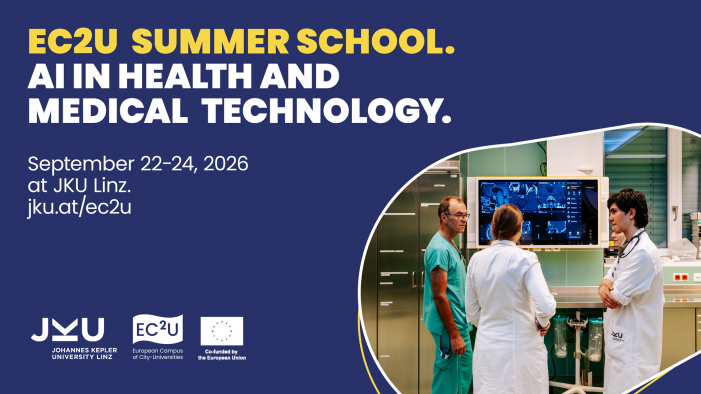 Apel pentru selecția studenților UAIC care vor participa la Școala de Vară EC2U „Inteligența Artificială în sănătate și tehnologie medicală”