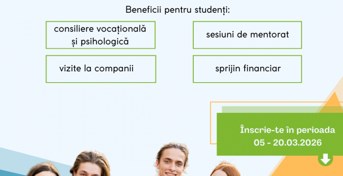 Sesiune de informare organizată în cadrul programului „Primul student din familie”