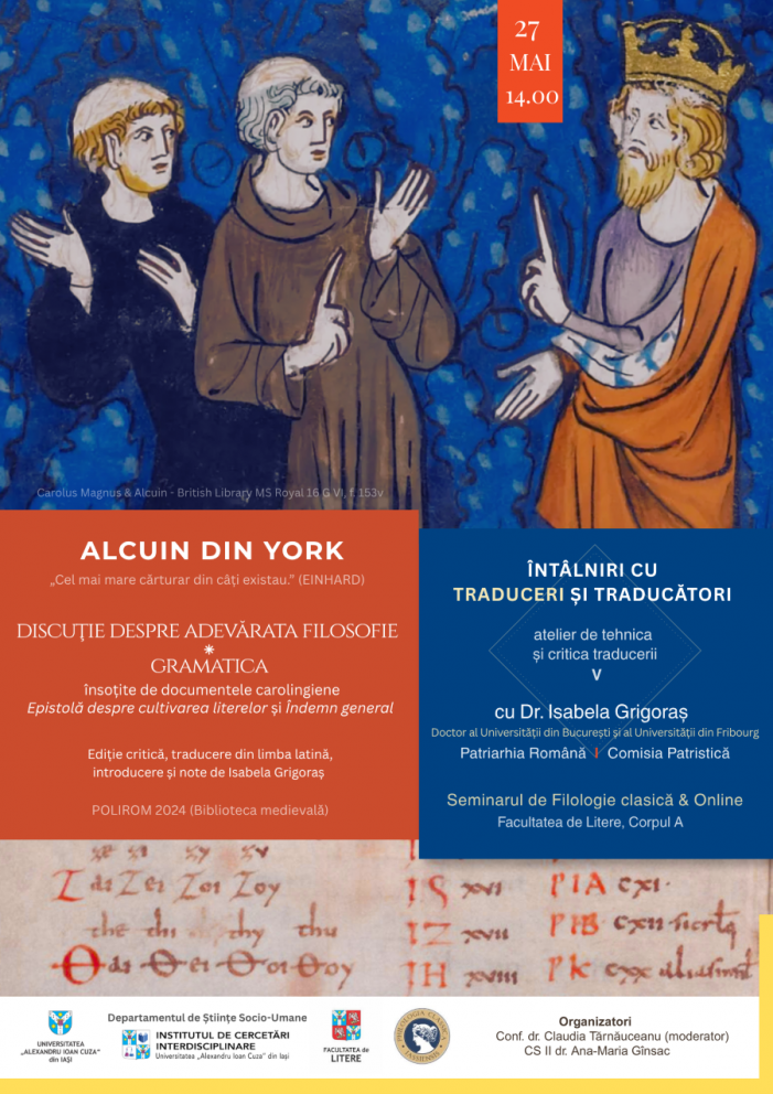 Workshop „Întâlniri cu traduceri și traducători. Atelier de tehnica și critica traducerii”