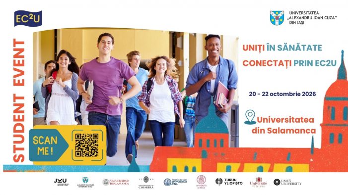 EC2U Student Event 2026 la Salamanca: 7 locuri disponibile pentru studenții UAIC