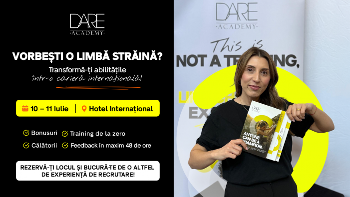 Eveniment de recrutare DARE Academy