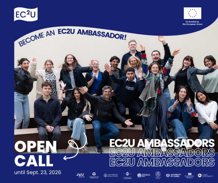 UAIC lansează apelul pentru selecția unui Student Ambasador EC2U
