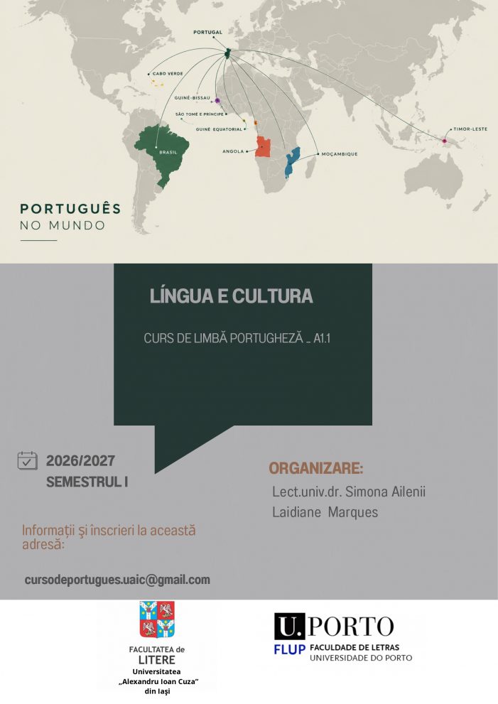 Curs facultativ de limba portugheză la UAIC