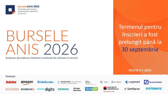 Bursele ANIS 2026: termenul de înscriere a proiectelor se prelungește până pe 30 septembrie