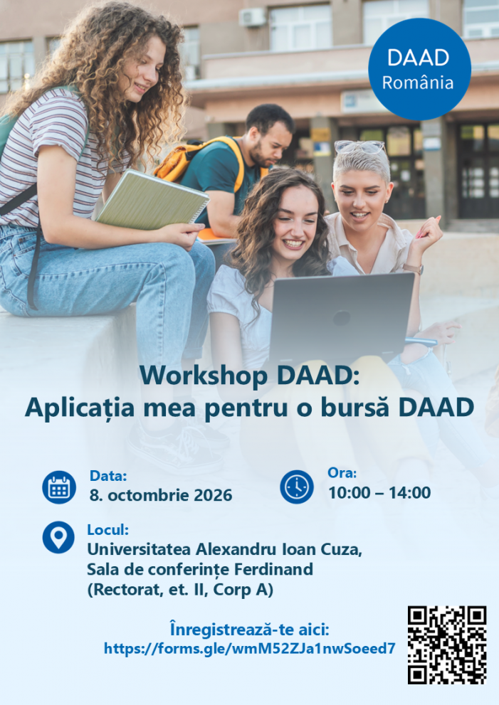 Workshop de informare cu privire la bursele DAAD