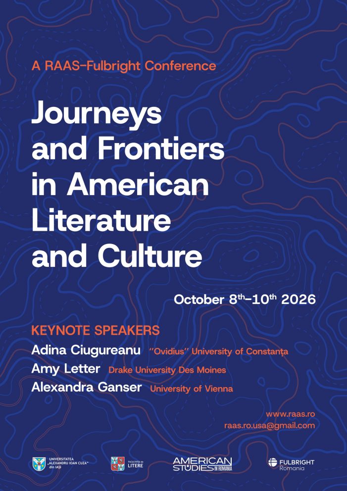 Conferința internațională RAAS–Fulbright „Journeys and Frontiers in American Literature and Culture”